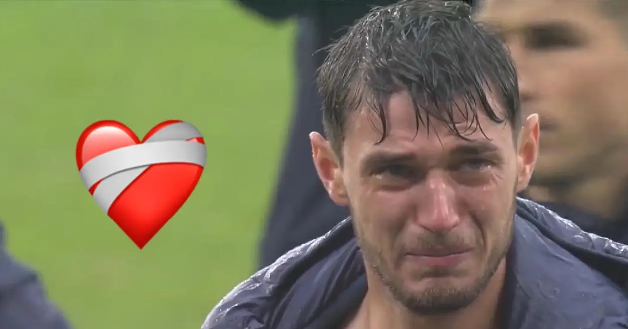 Емоційний момент. Яремчук не зміг стримати сліз після поразки Вельсу