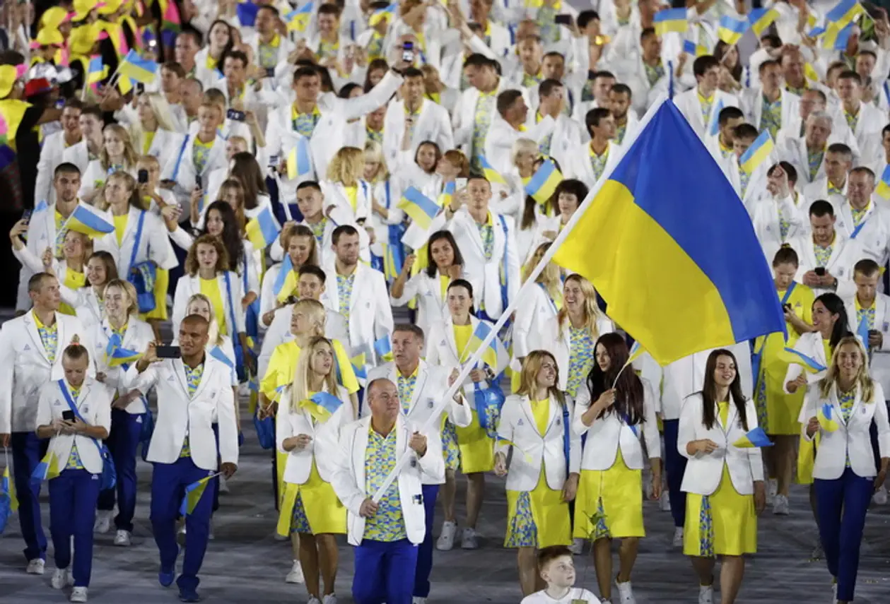 Украина на параде сборных Олимпиады