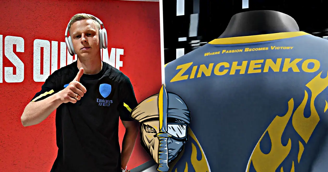 Команда Зінченка з Counter-Strike презентувала свою джерсі. Звичайно ж – в українському стилі 😍🇺🇦 
