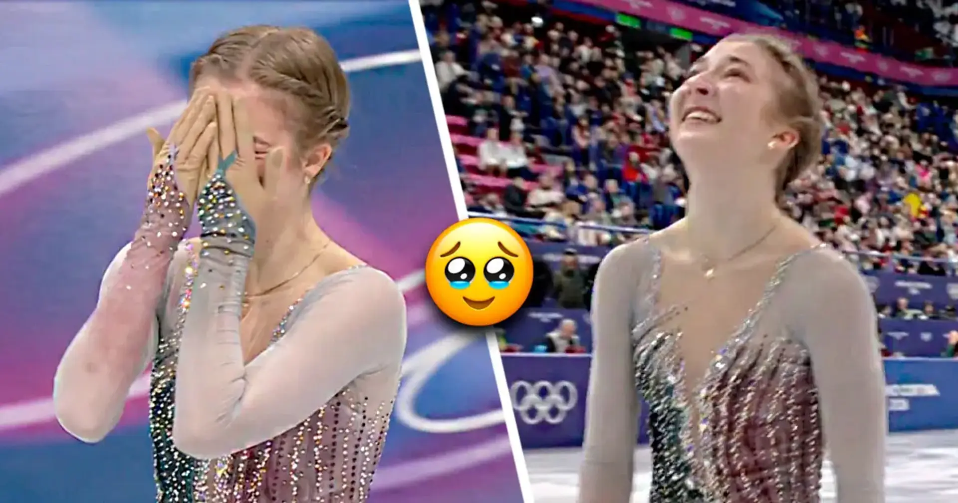 Чемпіонка України з фігурного катання, яка представляє Австрію, ледве не розплакалася після успіху на Олімпіаді