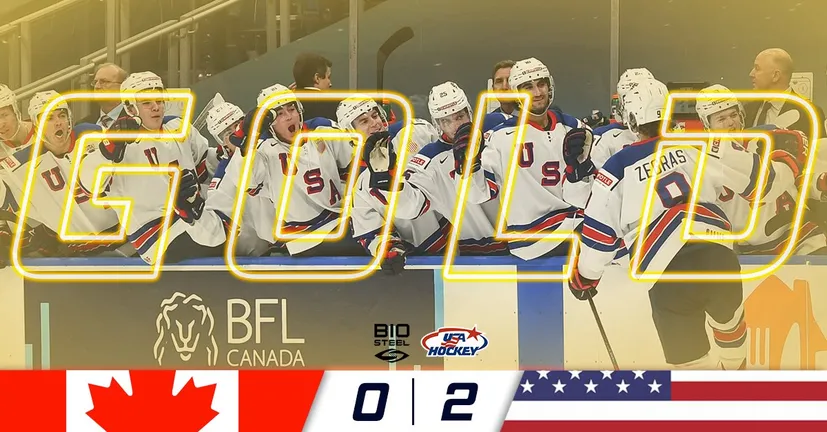 США в золотом матче МЧМ по хоккею всухую обыграли Канаду