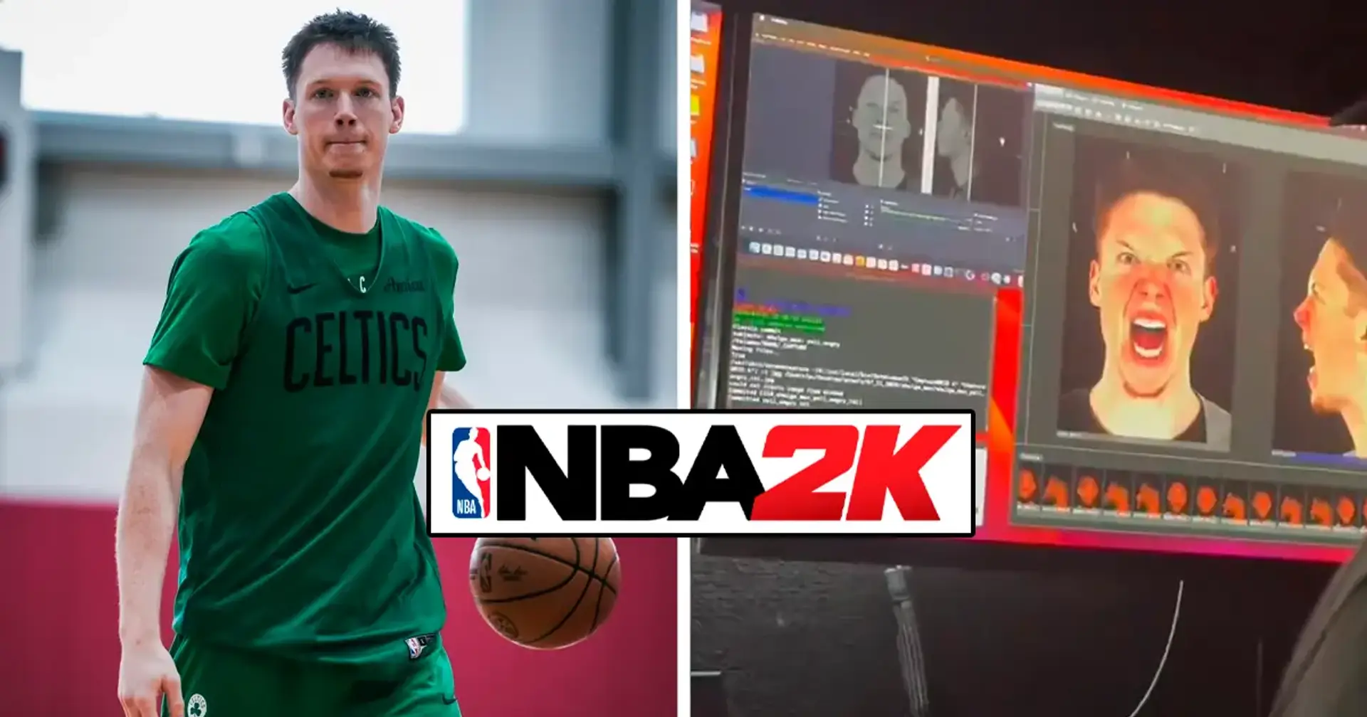 Максим Шульга в NBA 2K26. «Бостон» показав процес створення свого ігрового аватара українця
