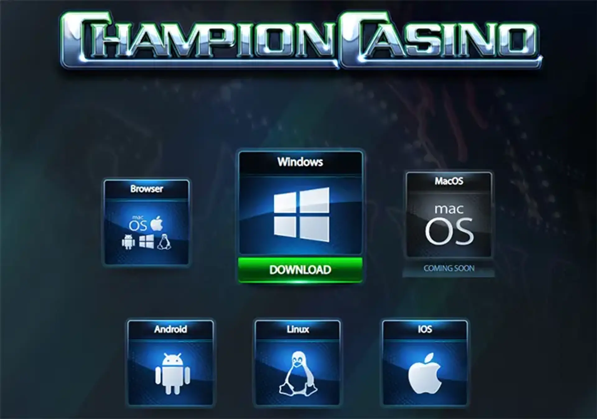 Мобільний додаток Champion Casino 